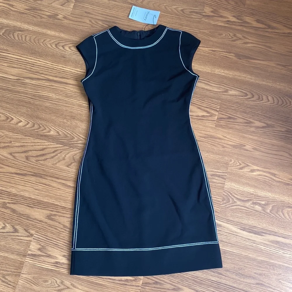 Theory Embroidered Mini Dress $325 MSRP